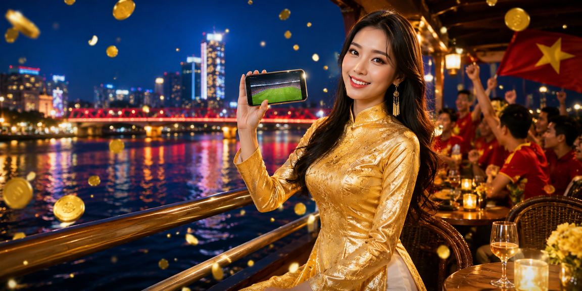 Người dùng Việt Nam xem danh sách tiền thưởng và khuyến mãi trên điện thoại